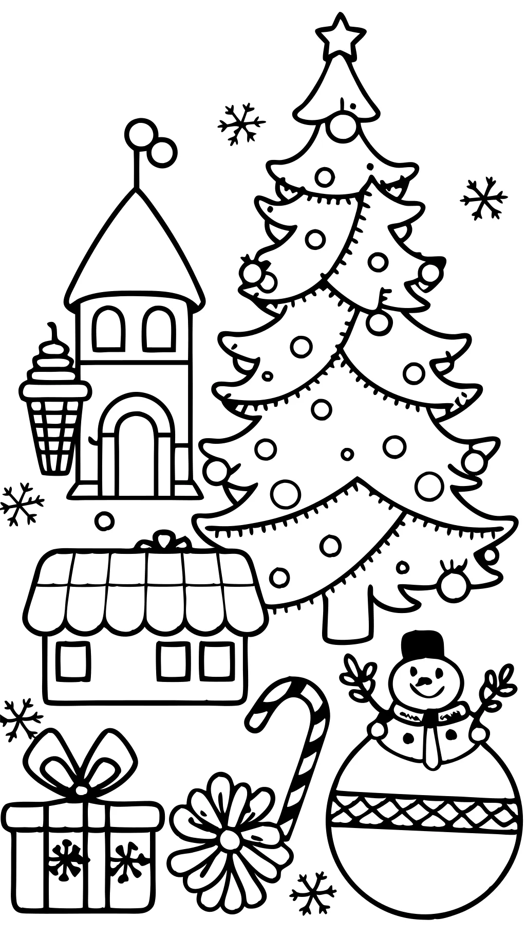 coloriages gratuits de Noël